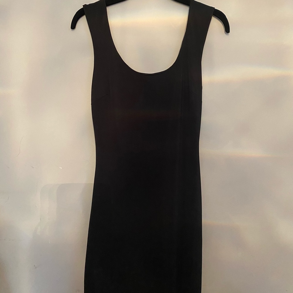Mini black dress